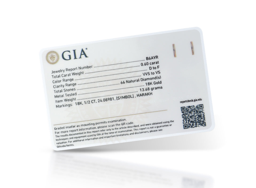 HARAKH Sunlight Auric Hemisphere Diamond Eternity Hoop Earrings – GIA Jewelry Report