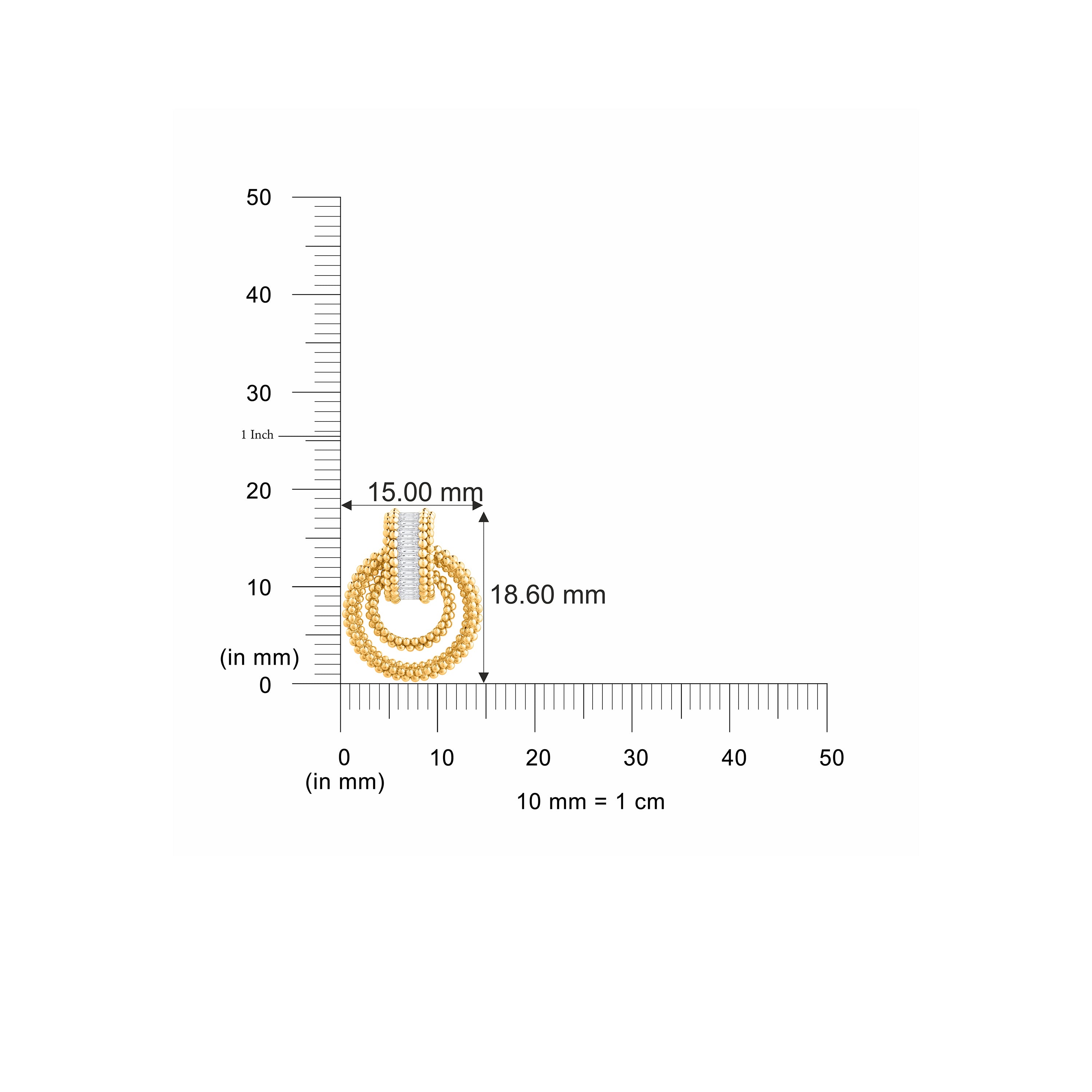 HARAKH Sunlight Rondelle Door-Knocker Diamond Earrings – GIA Jewelry Report