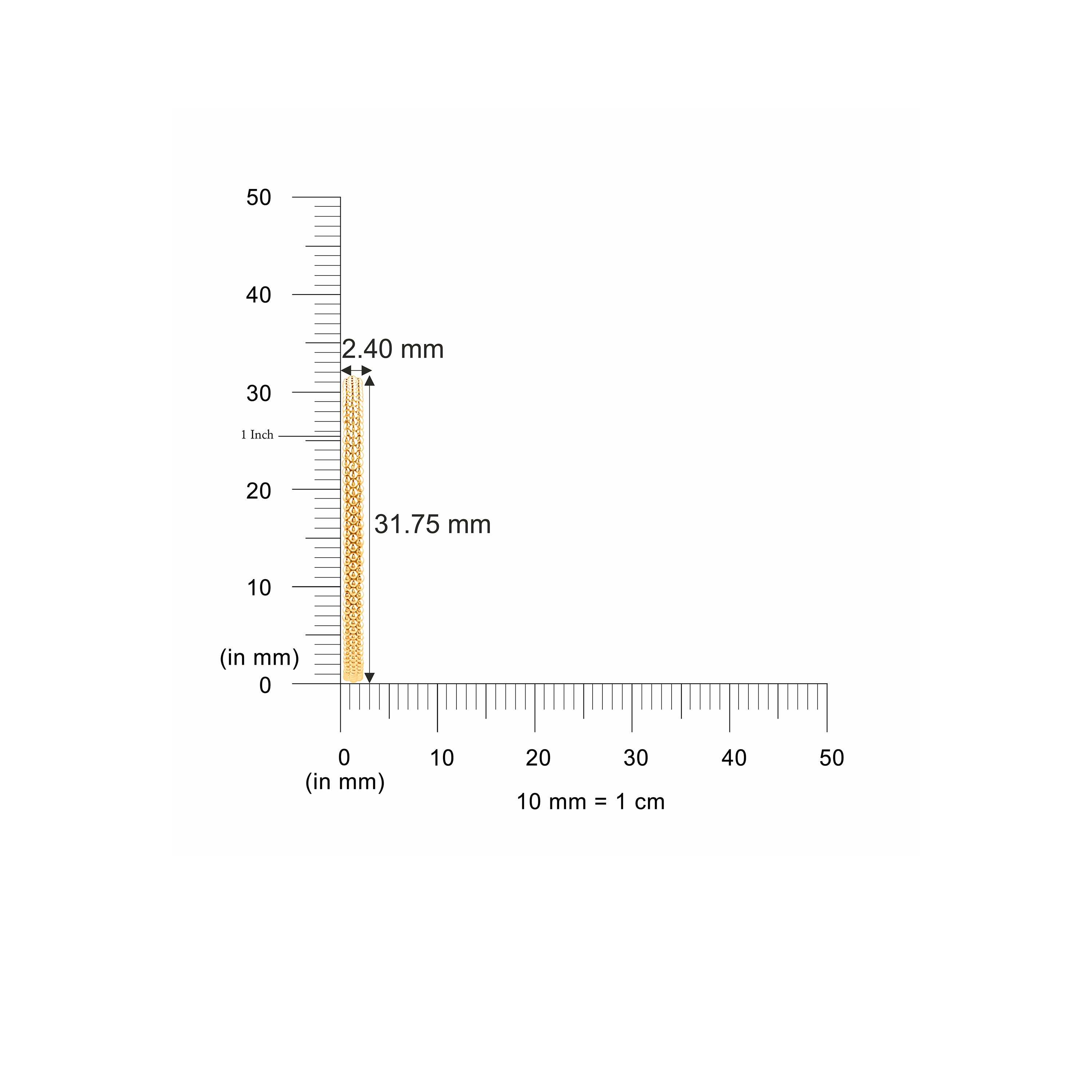 HARAKH Auric Sphere Colorless Diamond Hoop Earrings