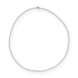 Infinity Joy 2 5/8 Carat Colorless Diamond Tennis Necklace | GIA Report