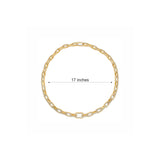 HARAKH 18 Karat Gold Colorless Diamond Sunlight Paper Clip Necklace