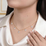 HARAKH Frangipani Necklace with Brilliant & Rose-Cut Diamonds | GIA Jewelry Report