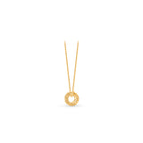 HARAKH 18 Karat Gold Colorless Baguette Diamond Sunlight Pota Necklace