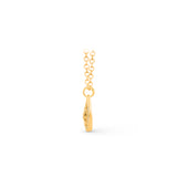 HARAKH 18 Karat Gold Colorless Diamond Serenity Drop Of Joy Pendant Necklace