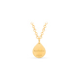 HARAKH 18 Karat Gold Colorless Diamond Courage Drop Of Joy Pendant Necklace