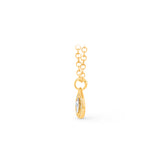 HARAKH 18 Karat Gold Colorless Diamond Clarity Drop Of Joy Pendant Necklace