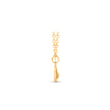 HARAKH Prosperity Drops of JOY – Whisper of Colorless Diamond Pendant for Him