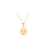 HARAKH 18 Karat Gold Colorless Diamond Serendipity Drop of JOY Pendant Necklace