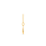 HARAKH 18 Karat Gold Colorless Diamond Drops Of Joy Protection Pendant Necklace