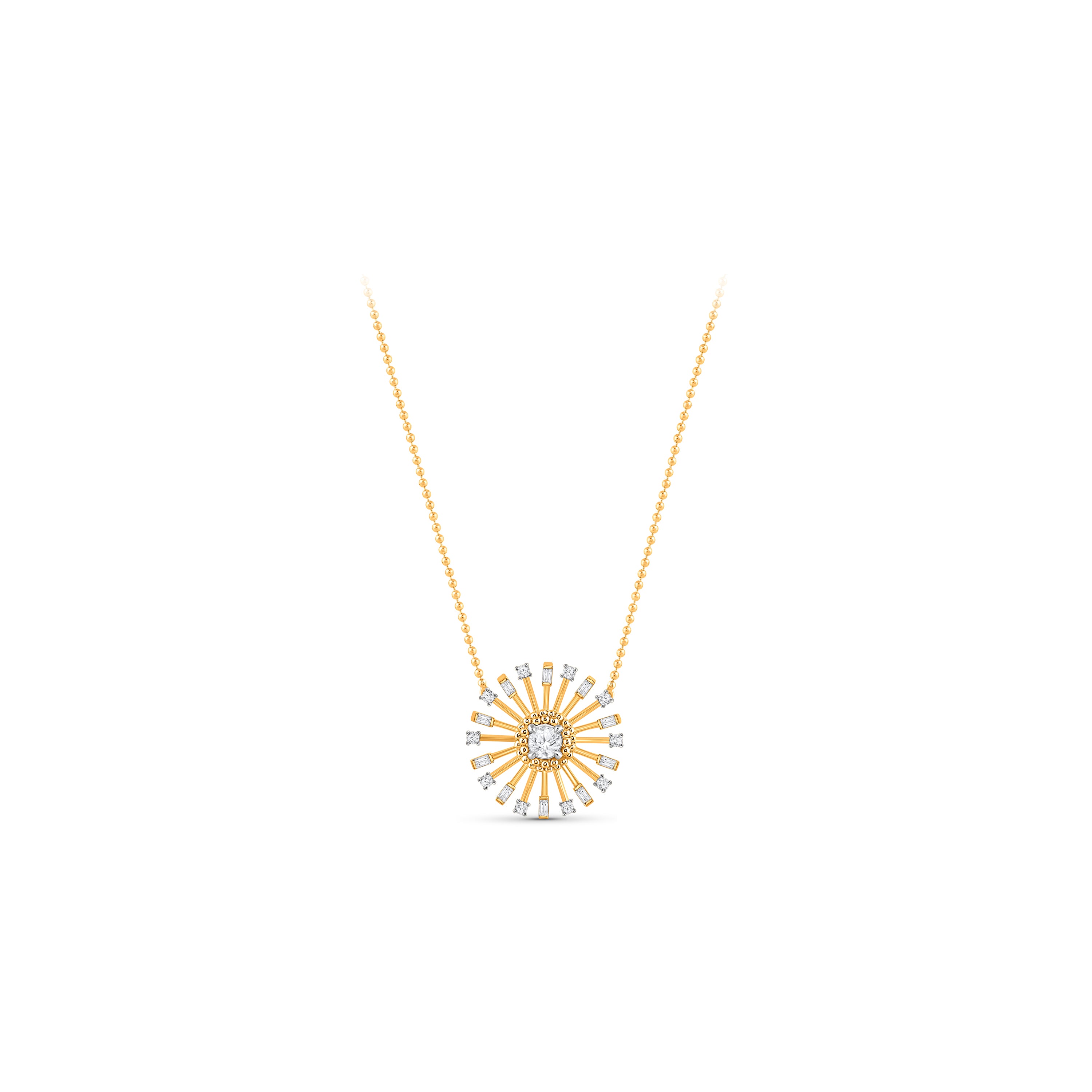 HARAKH Sunlight Sunbeam Colorless Diamond Pendant | GIA Jewelry Report