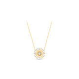 HARAKH Sunlight Sunbeam Colorless Diamond Pendant | GIA Jewelry Report