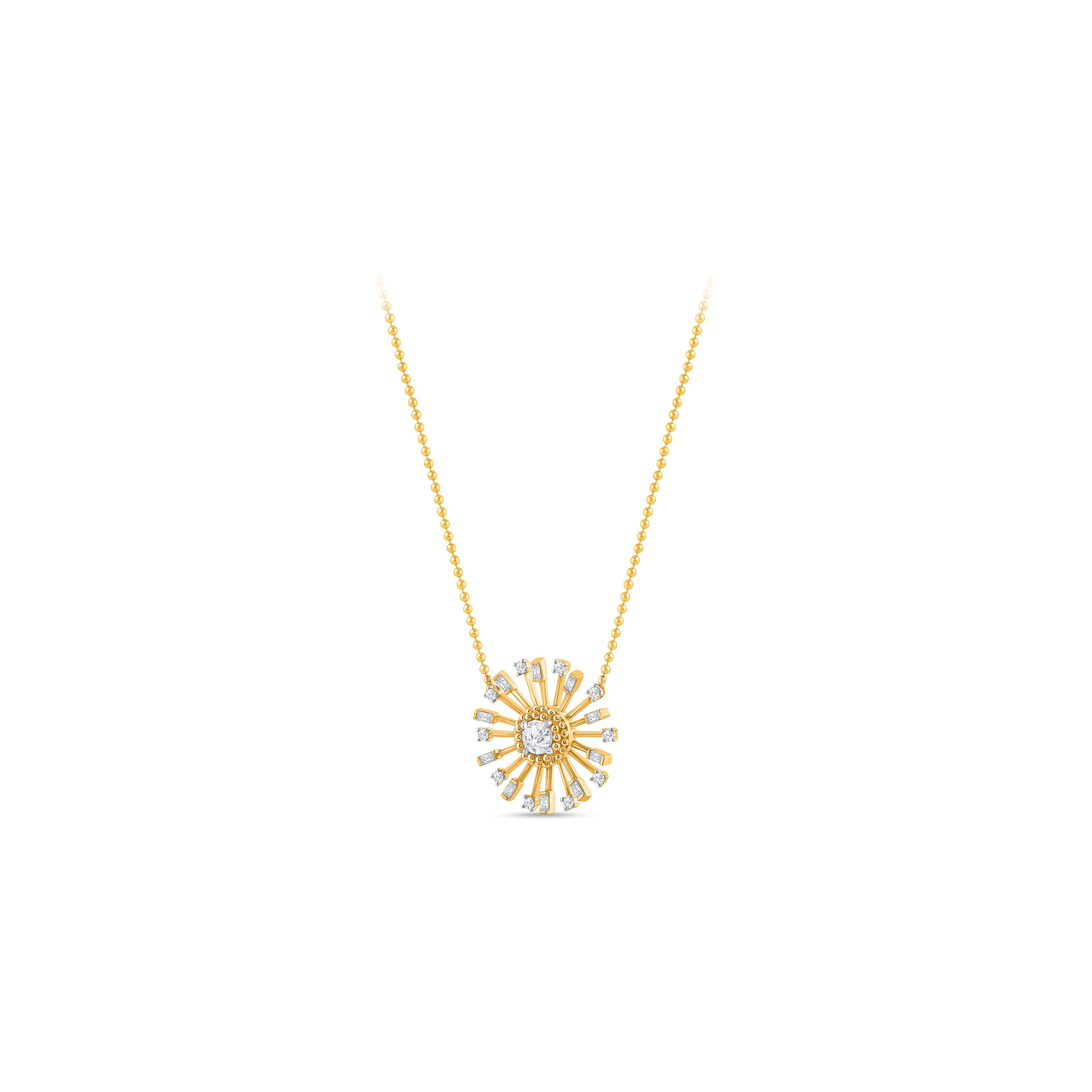 HARAKH Sunlight Sunbeam Colorless Diamond Pendant | GIA Jewelry Report