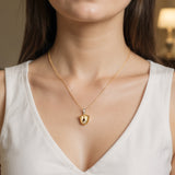 HARAKH GIA-Certified Ghunghroo Melodic Bell Colorless Diamond Charm Pendant