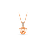 HARAKH GIA-Certified Ghunghroo Melodic Bell Diamond Charm Pendant