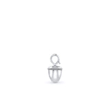 HARAKH Ghunghroo Melodic Bell Colorless Diamond Charm Pendant – GIA Jewelry Report  Without Chain | Clip-On Convertible Design