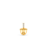 HARAKH Ghunghroo Melodic Bell Colorless Diamond Charm Pendant – GIA Jewelry Report  Without Chain | Clip-On Convertible Design