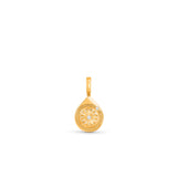 HARAKH Protection "Drops of JOY" Charm-Pendant in 18K Gold with Colorless Diamonds