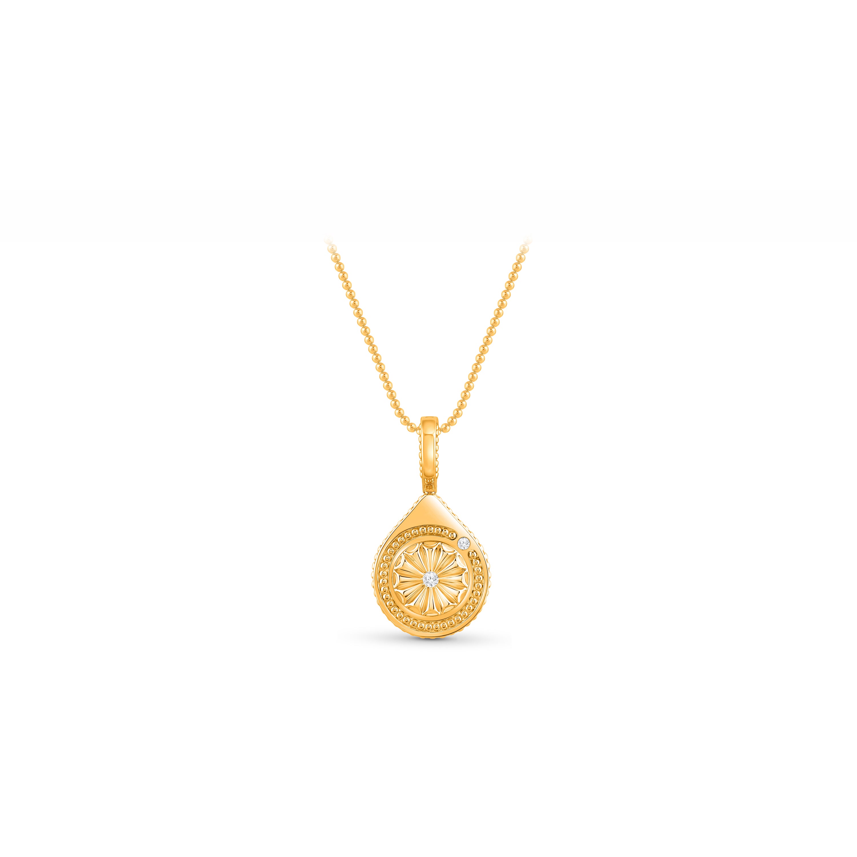 HARAKH Protection – Colorless Diamond Drops of JOY Charm Pendant