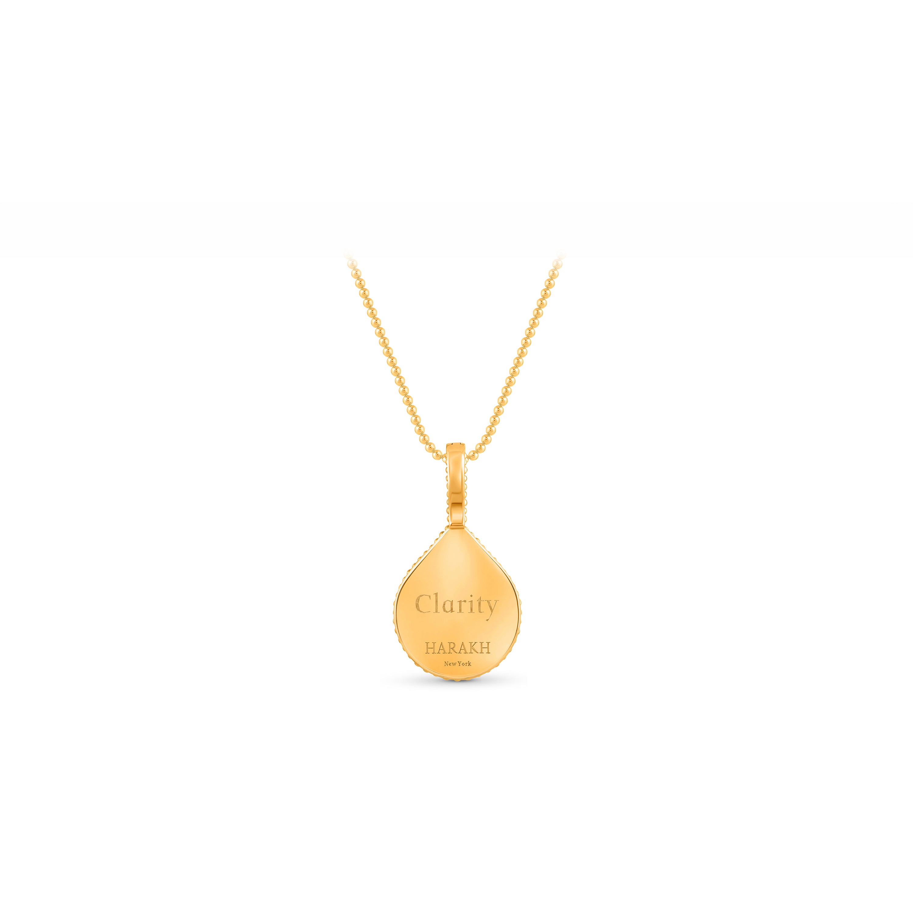 HARAKH Clarity – Colorless Diamond Drops of JOY Charm Pendant