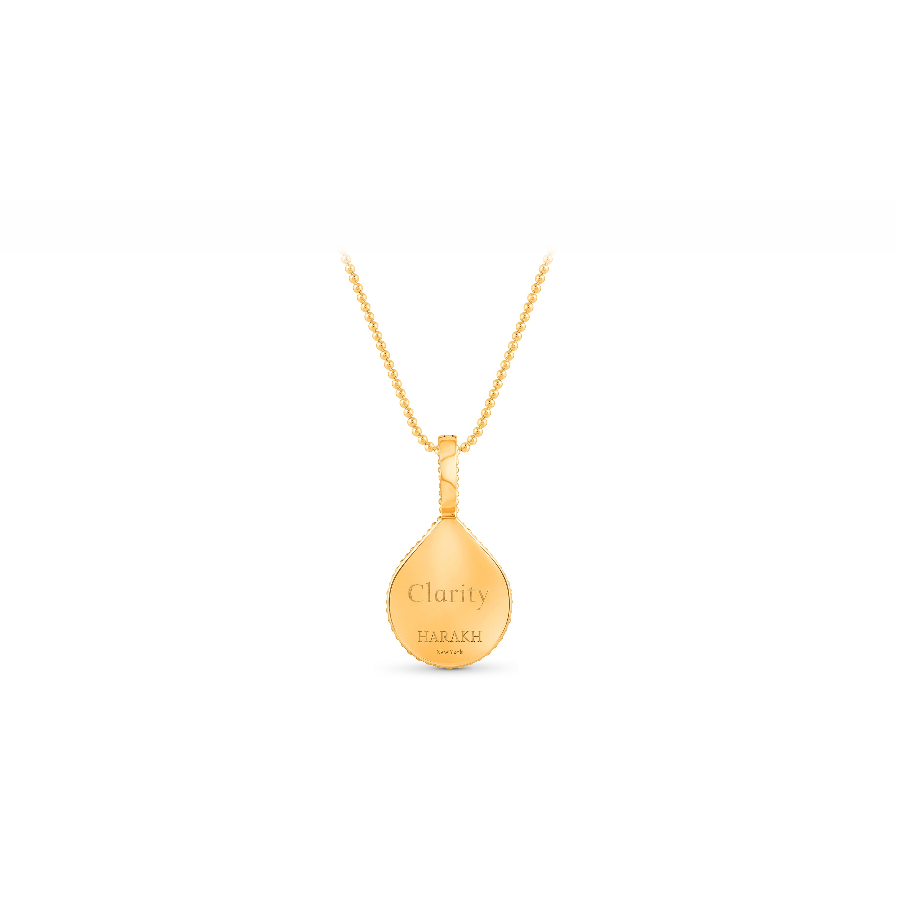 HARAKH Clarity – Colorless Diamond Drops of JOY Charm Pendant