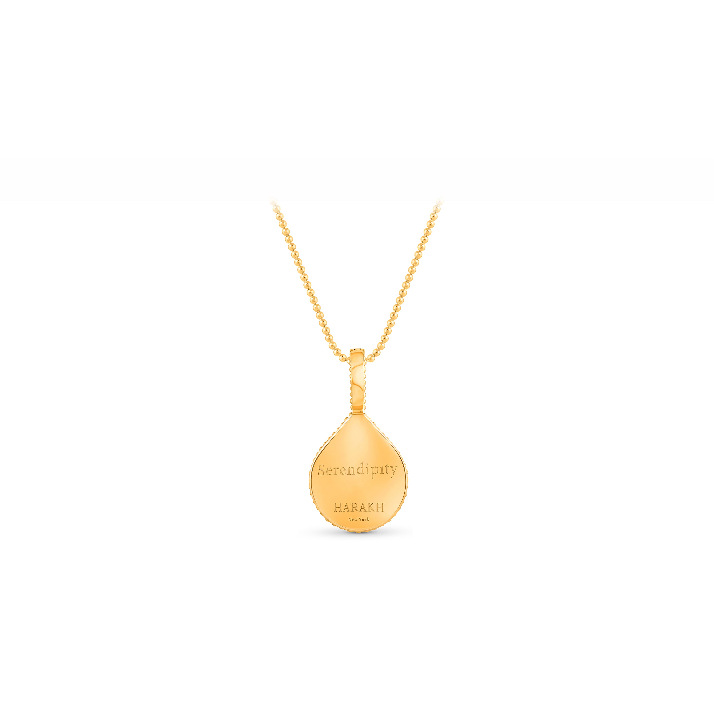 HARAKH Serendipity – Colorless Diamond Drops of JOY Charm Pendant