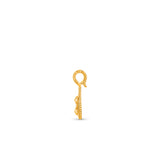 HARAKH Confidence "Drops of JOY" Charm-Pendant in 18K Gold with Colorless Diamonds