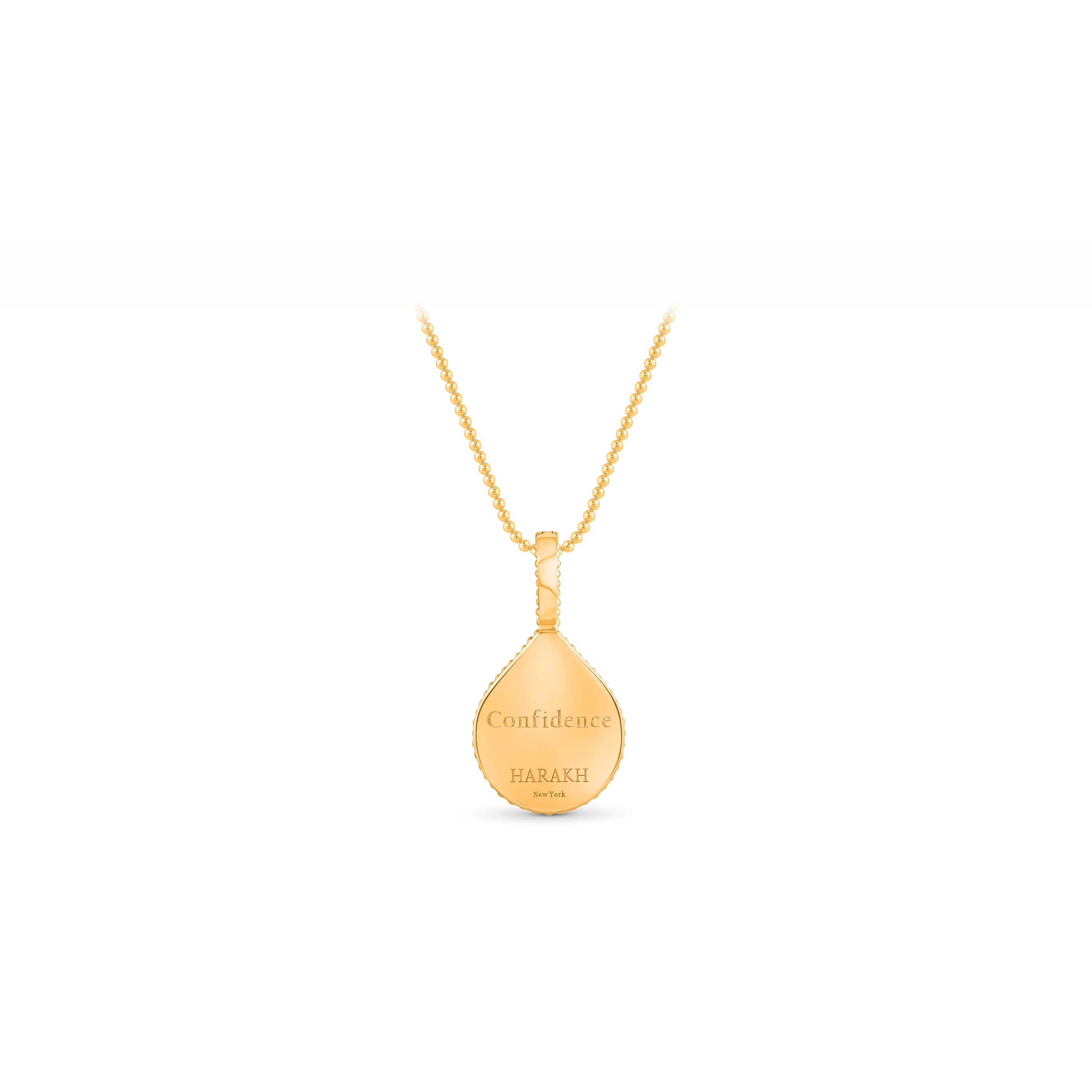 HARAKH Confidence – Colorless Diamond Drops of JOY Charm Pendant