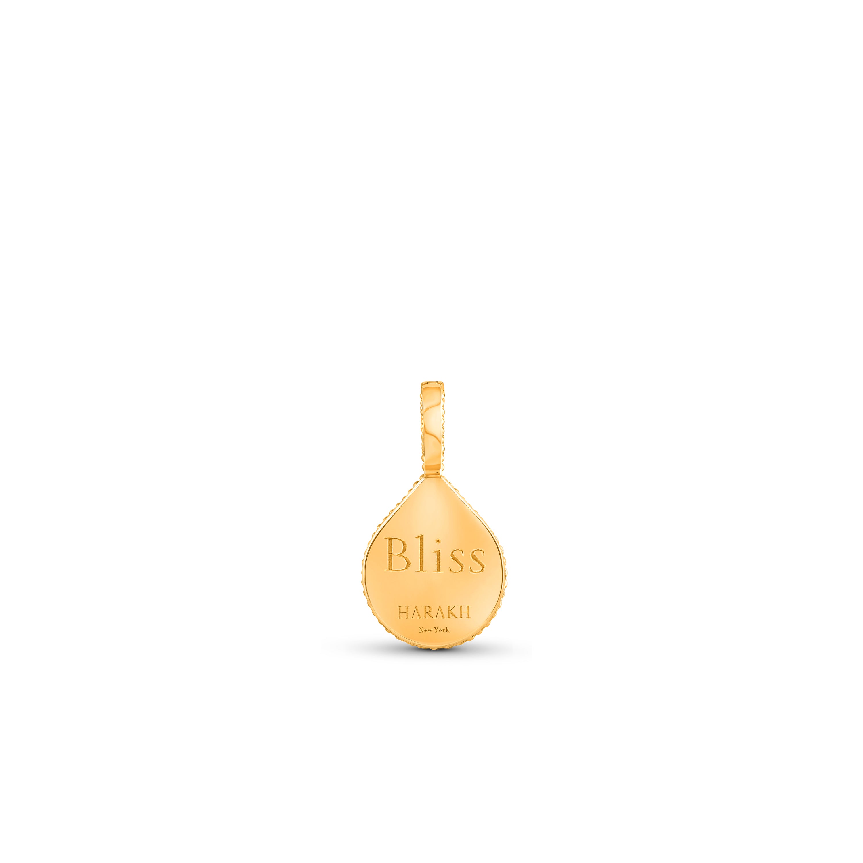 HARAKH Bliss – Colorless Diamond Drops of JOY Charm Pendant I GIA Jewelry Report