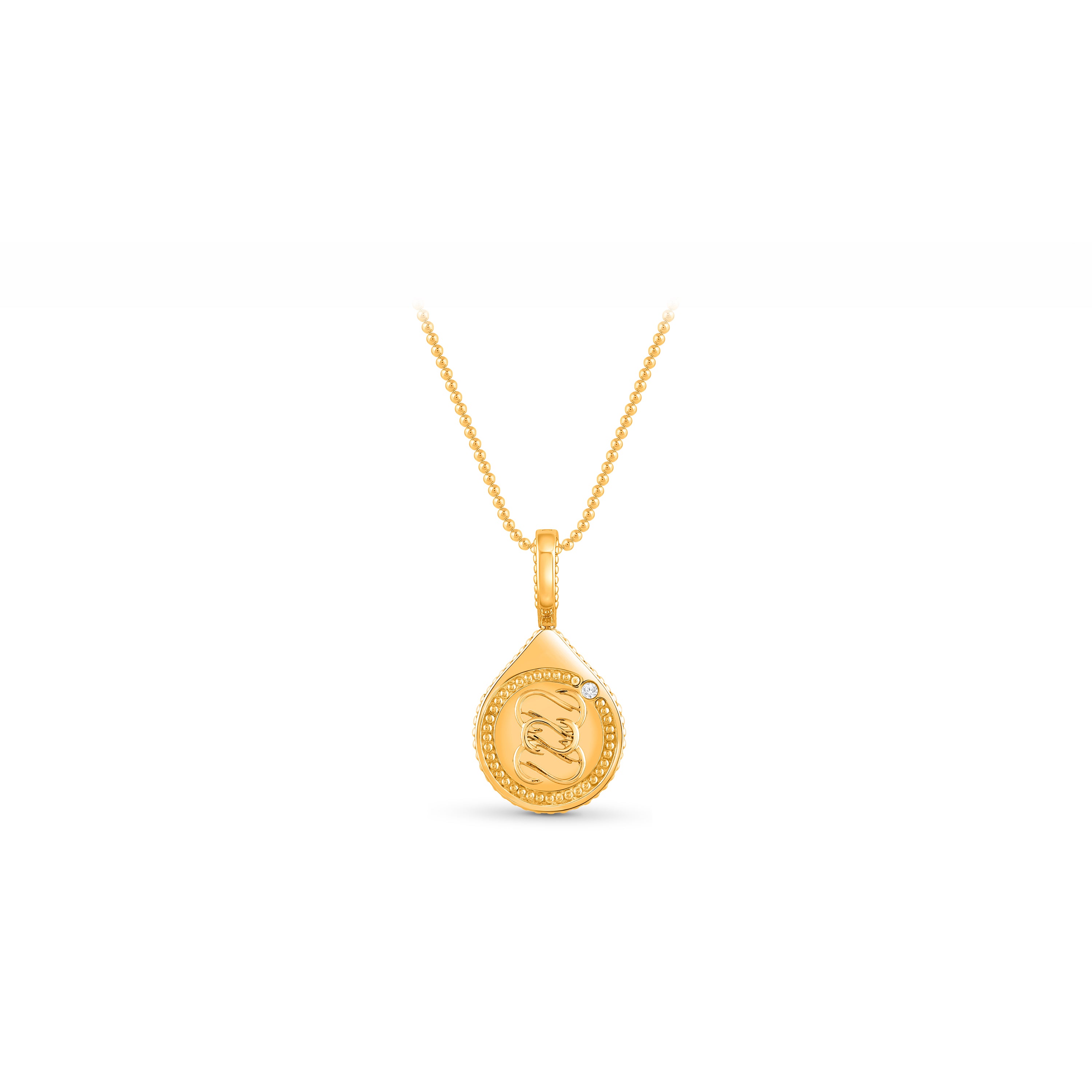 HARAKH Balance – Colorless Diamond Drops of JOY Charm Pendant