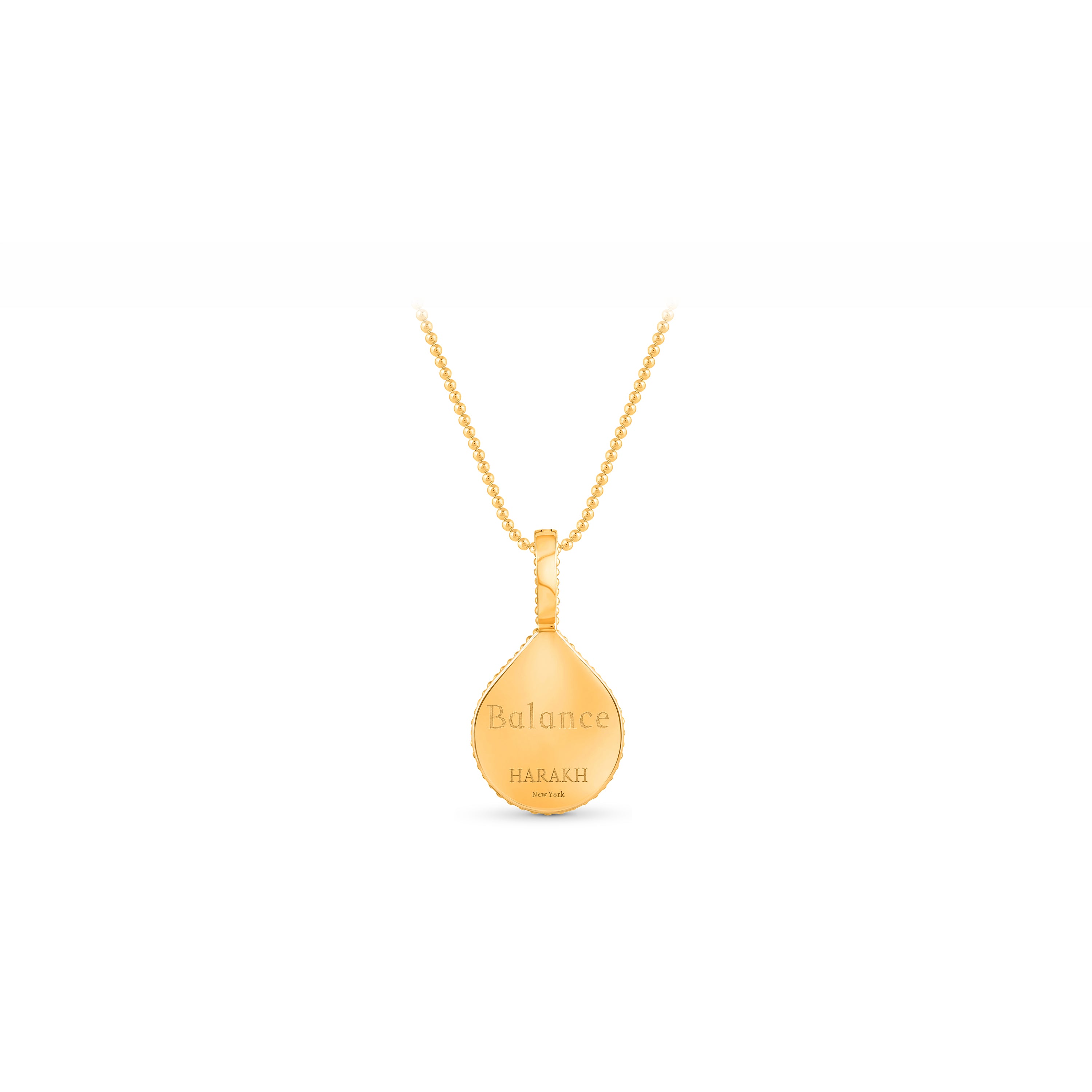 HARAKH Balance – Colorless Diamond Drops of JOY Charm Pendant