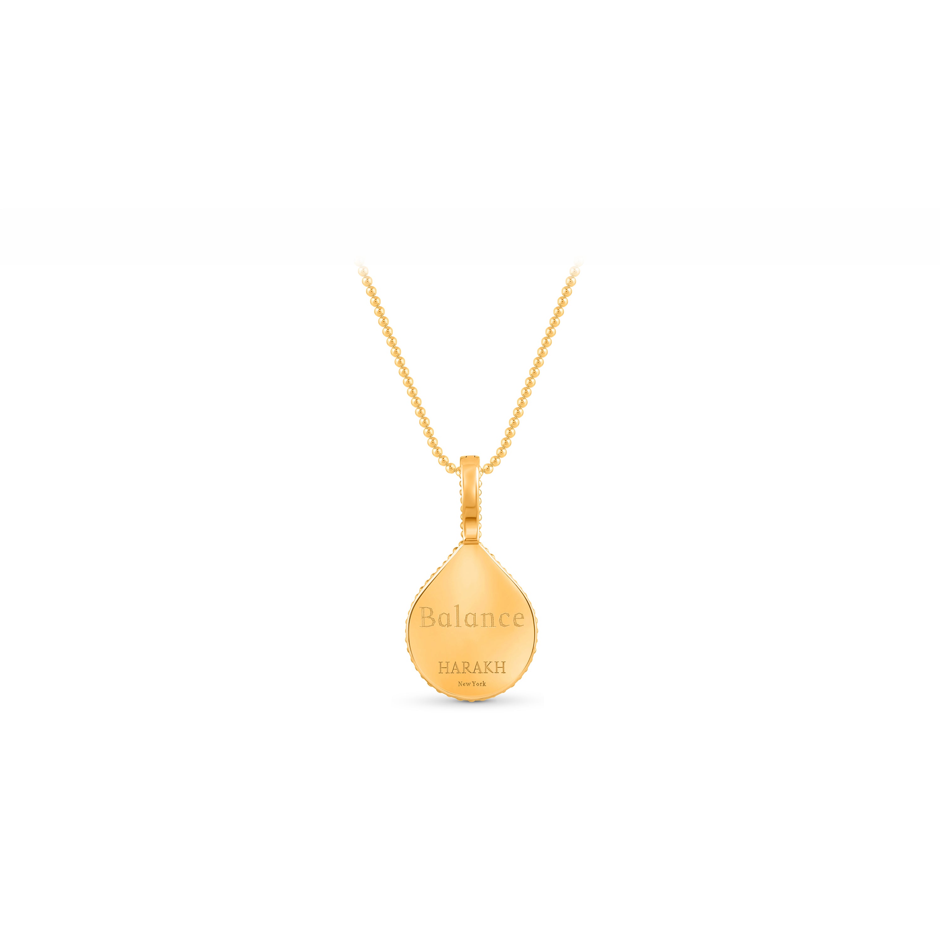 HARAKH Balance – Colorless Diamond Drops of JOY Charm Pendant