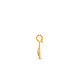HARAKH Serenity "Drops of JOY" Charm-Pendant in 18K Gold with Colorless Diamonds