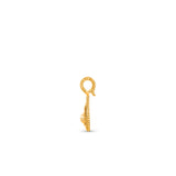 HARAKH Prosperity "Drops of JOY" Charm-Pendant in 18K Gold with Colorless Diamonds