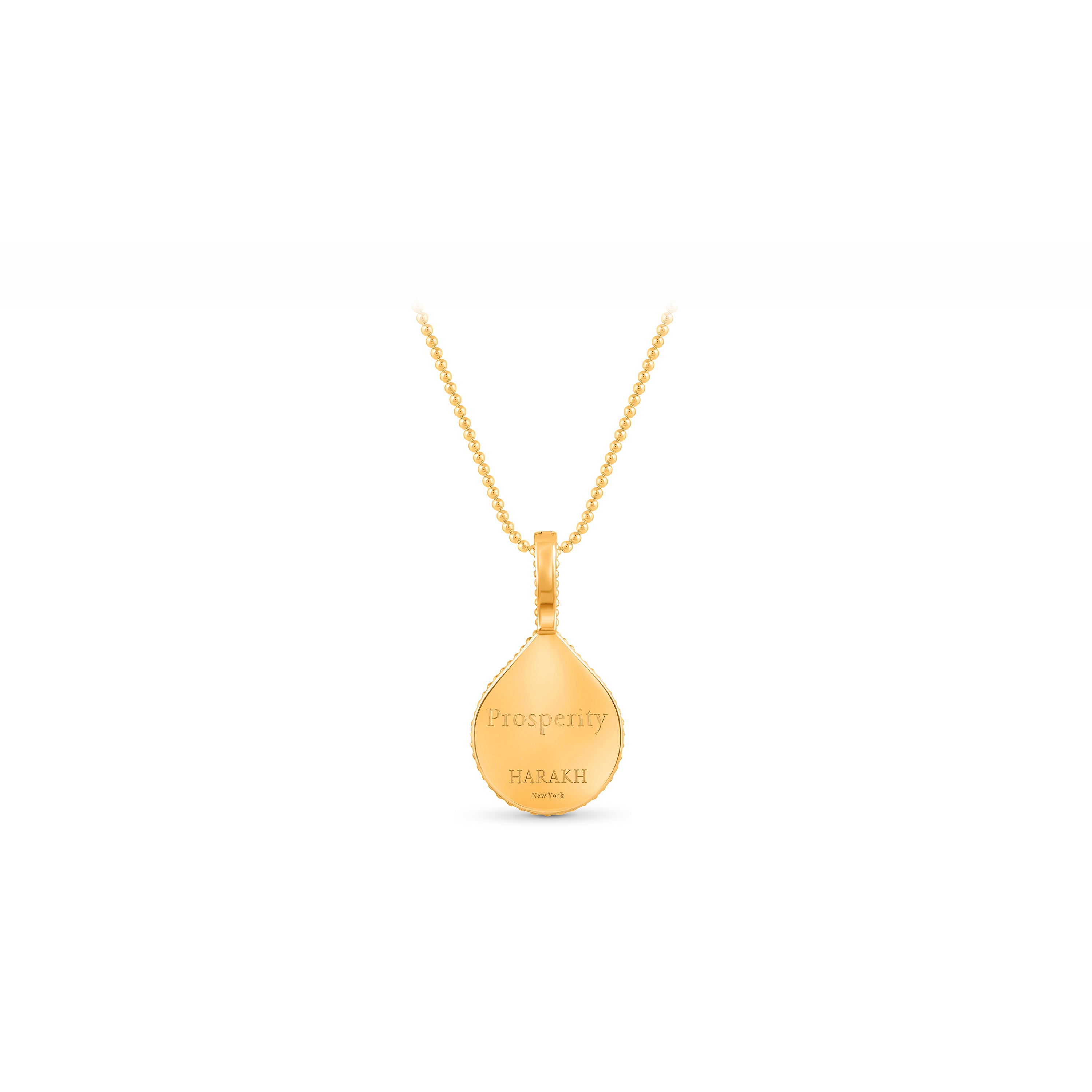 HARAKH Prosperity – Colorless Diamond Drops of JOY Charm Pendant