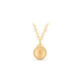 HARAKH 18 Karat Gold Colorless Diamond Drop Of Joy Bliss Pendant Necklace