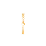 HARAKH 18 Karat Gold Colorless Diamond Drop Of Joy Bliss Pendant Necklace
