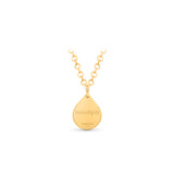 HARAKH 18 Karat Gold Colorless Diamond Drop Of Joy Bliss Pendant Necklace
