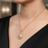 HARAKH Courage Drops of JOY Colorless Diamond-Encrusted Pendant