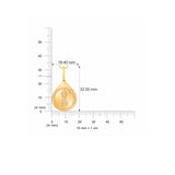 HARAKH Confidence Drops of JOY – Clip-Lock Pendant
