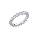 HARAKH 2 Carat Colorless Diamond Infinity JOY Solitaire Eternity Ring | GIA Report