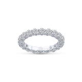 HARAKH 2 Carat Colorless Diamond Infinity JOY Solitaire Eternity Ring | GIA Report