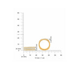 HARAKH Sunlight Soft Cut Full Eternity Colorless Diamond Band