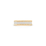 HARAKH 18 Karat Gold Colorless Baguette Diamond Sunlight Pota Band