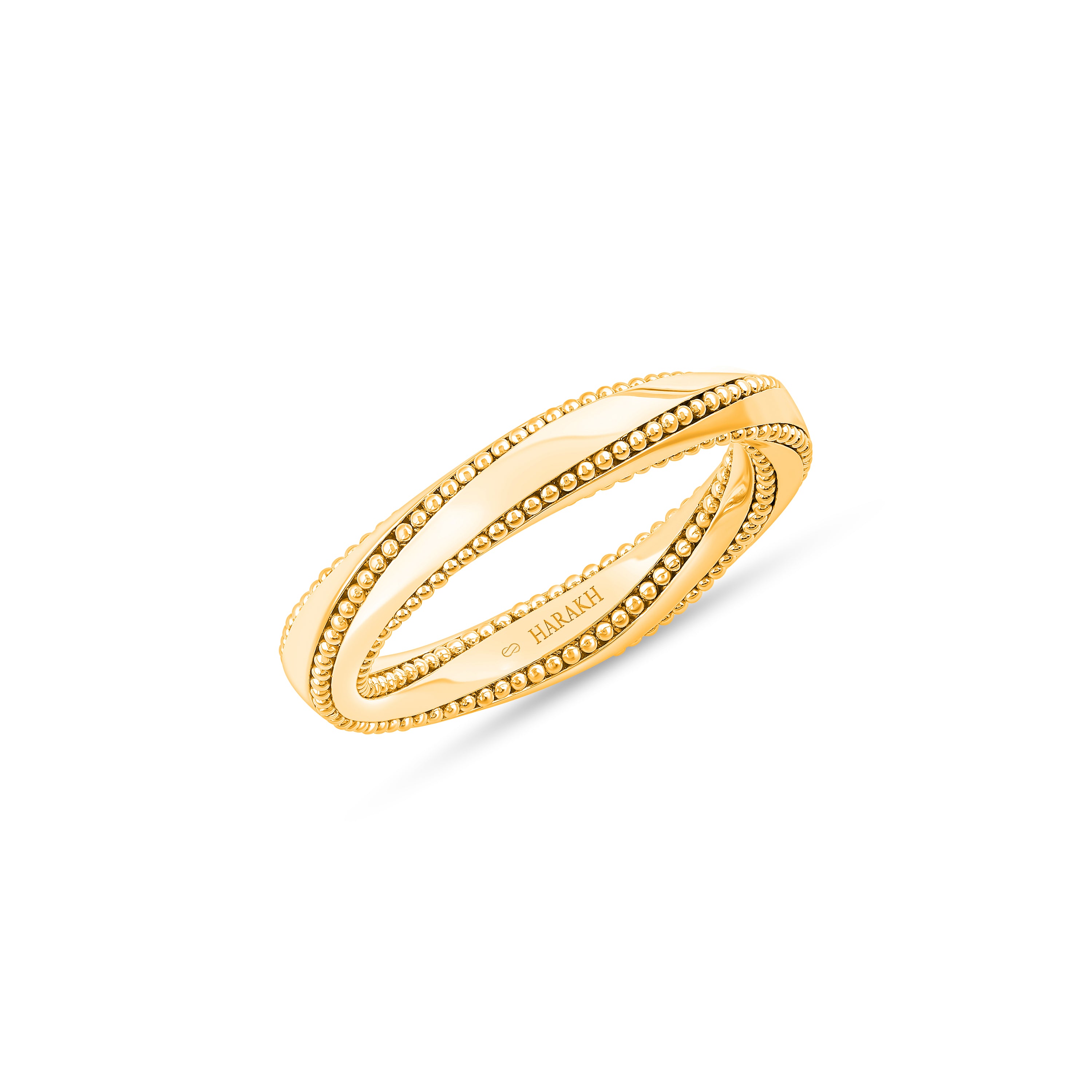 HARAKH Sunlight Gold Soltwist Ring