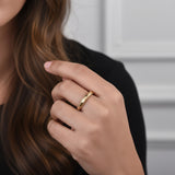 HARAKH Sunlight 18K Gold Soltwist Ring