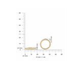 HARAKH Sunlight Auric Hemisphere Eternity Colorless Diamond Ring I GIA Jewelry Report