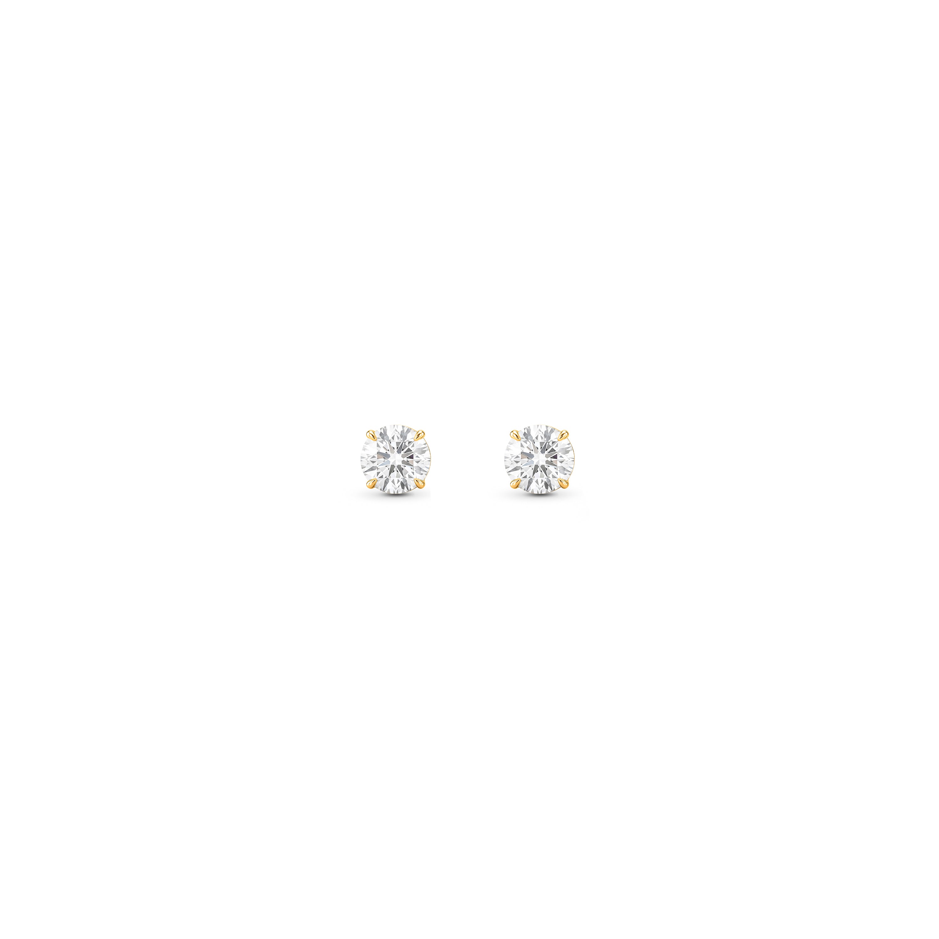 Infinity JOY Solitaire Stud | GIA Jewelry Report