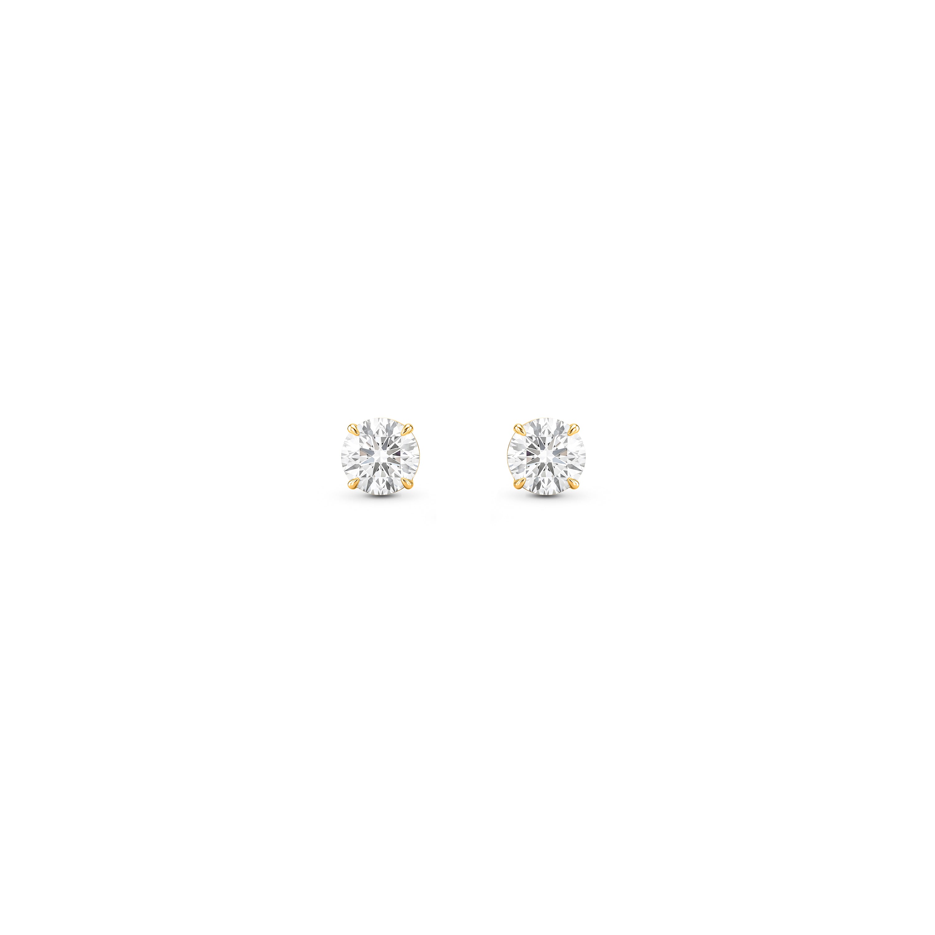 Infinity JOY Solitaire Stud | GIA Jewelry Report
