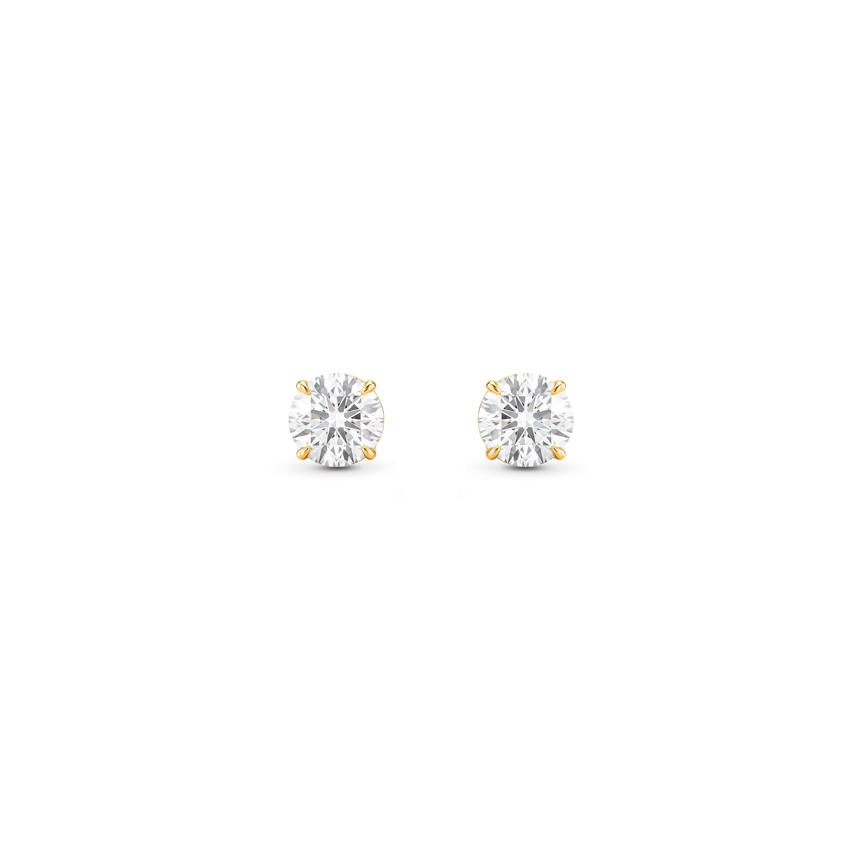 Infinity JOY Solitaire Stud | GIA Jewelry Report