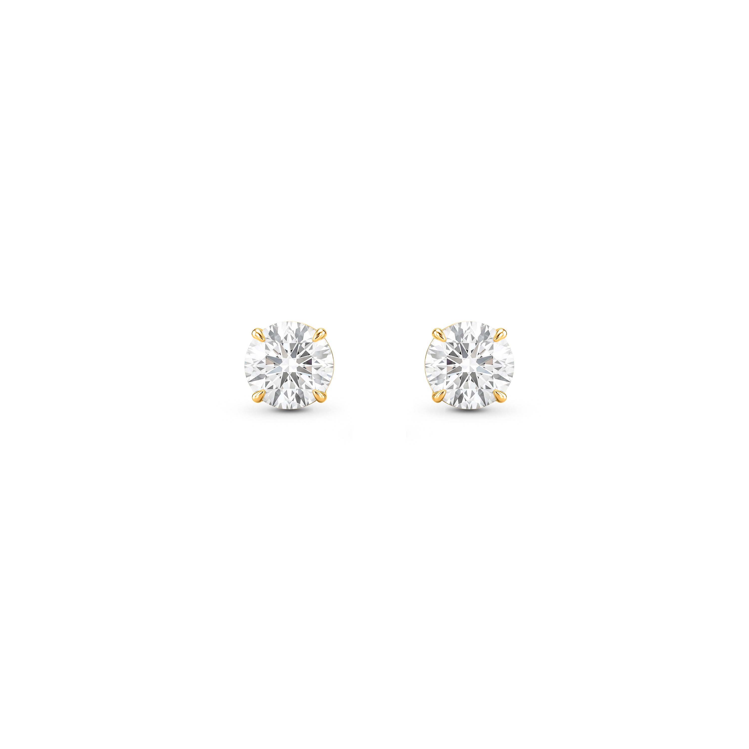 Infinity JOY Solitaire Stud | GIA Jewelry Report